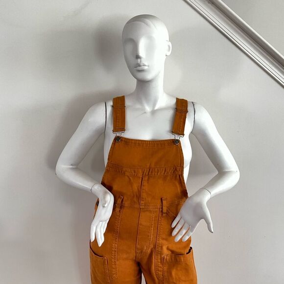 New We The Free Way Back Overall Brown Relaxed Fit S - Picture 7 of 11